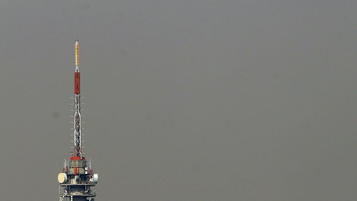 El cielo madrileño, víctima de la contaminación