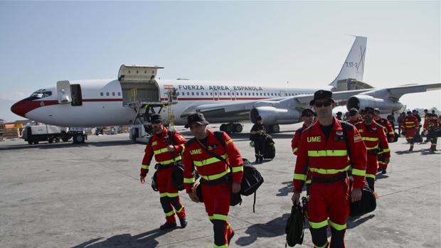 España envía a la UME a México para ayudar ante el terremoto