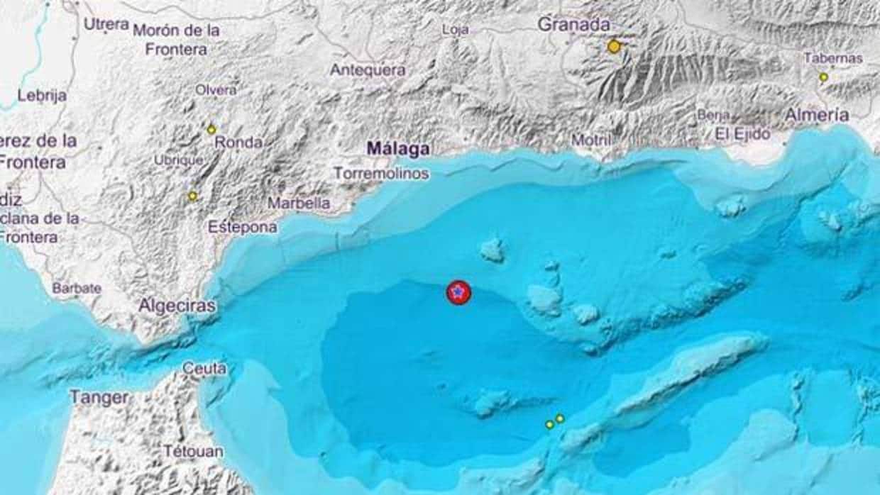 Un terremoto de 4,1 grados se deja sentir en Málaga