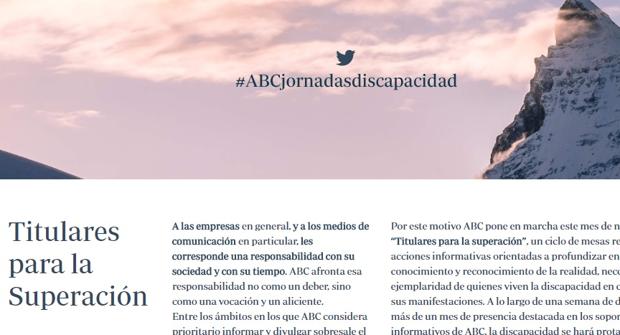 ABC celebra por tercer año consecutivo la jornada donde solo hay un protagonista: la capacidad