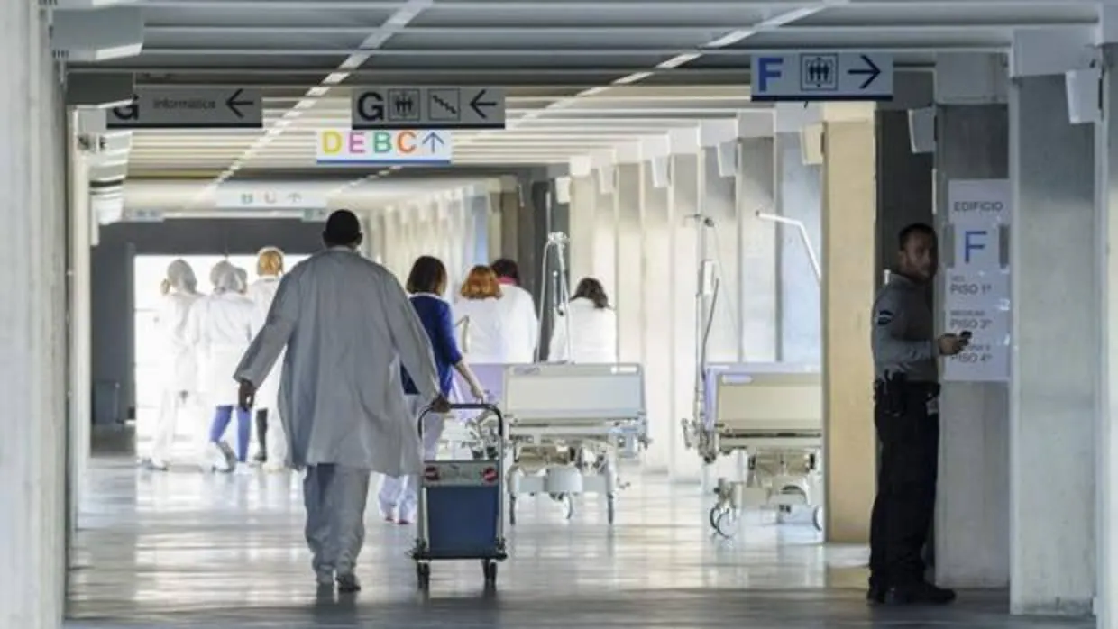 Pasillos del Hospital Can Misses de Ibiza
