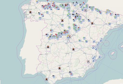 DGT: cómo evitar los cortes de carreteras por el temporal