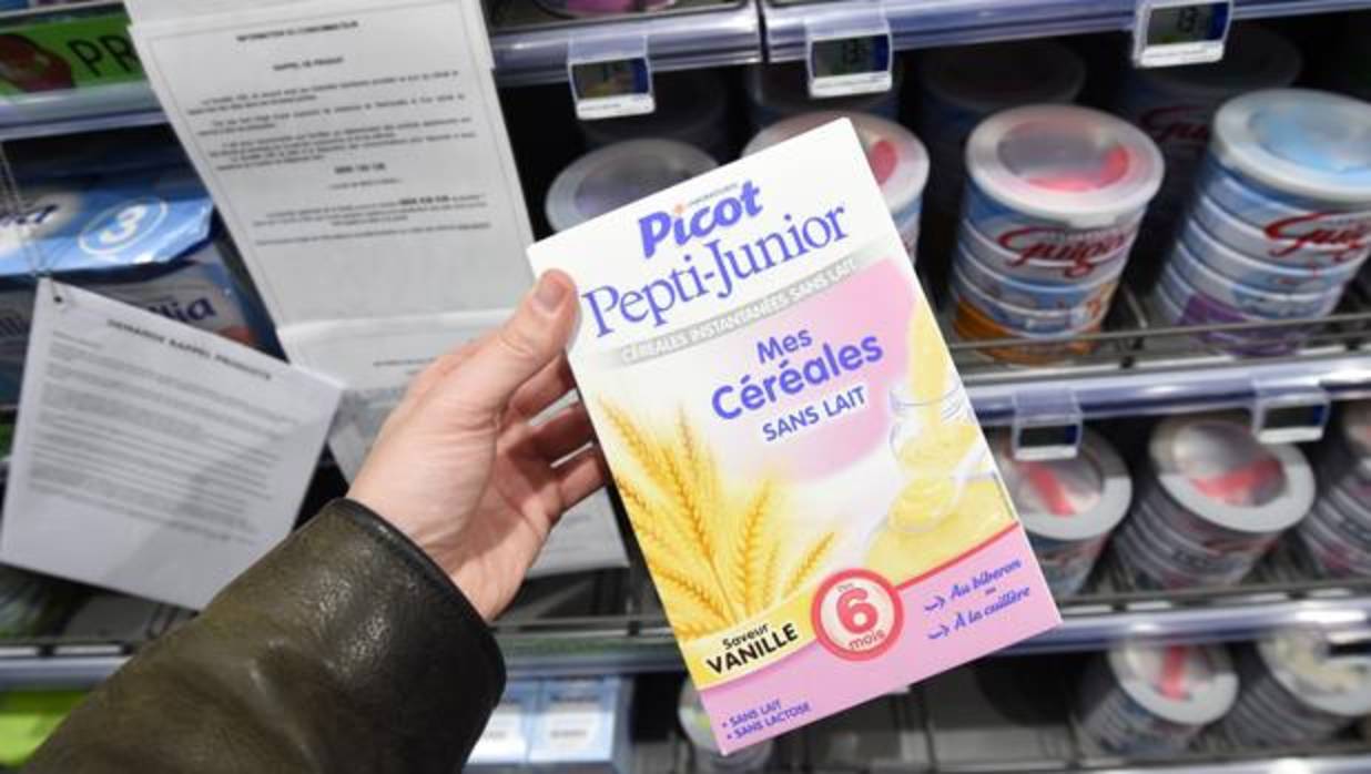Producto de Lactalis en los supermercados franceses