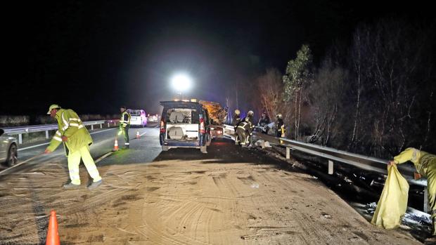 Los funerales de los tres fallecidos en el accidente de Caviedes serán este lunes