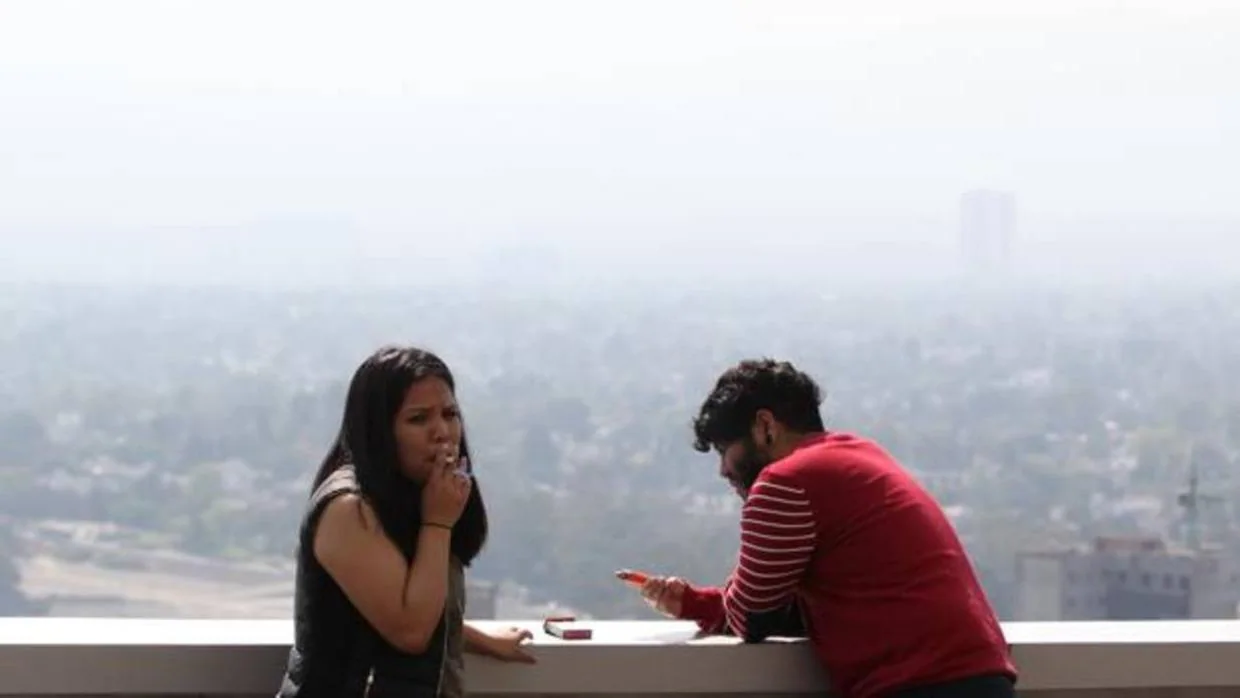 Ciudad de México, un horizonte invisible por el alto nivel de polución