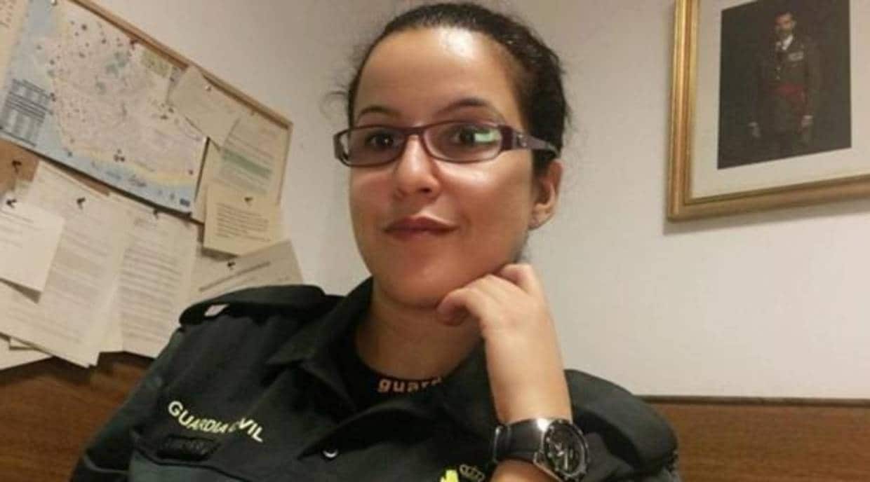 La guardia civil Luisa María Flores