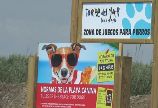 Playa de Málaga para perros