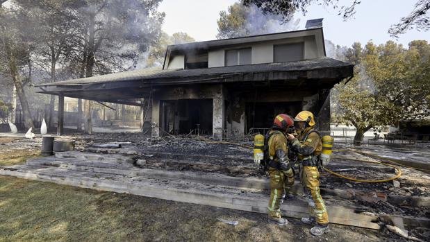 El incendio de Valencia arrasa un parque natural de alto valor