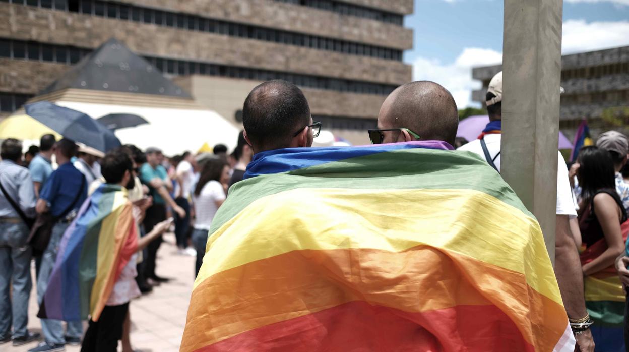 Manifestaciones en Costa Rica para pedir la aprobación del matrimonio homosexual