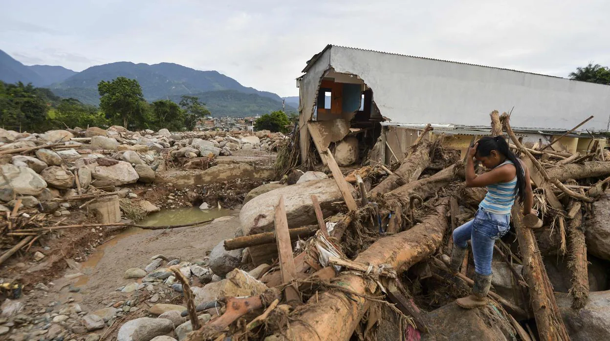 Fuertes lluvias ya inundaron Mocoa (Colombia) en Abril del 2017