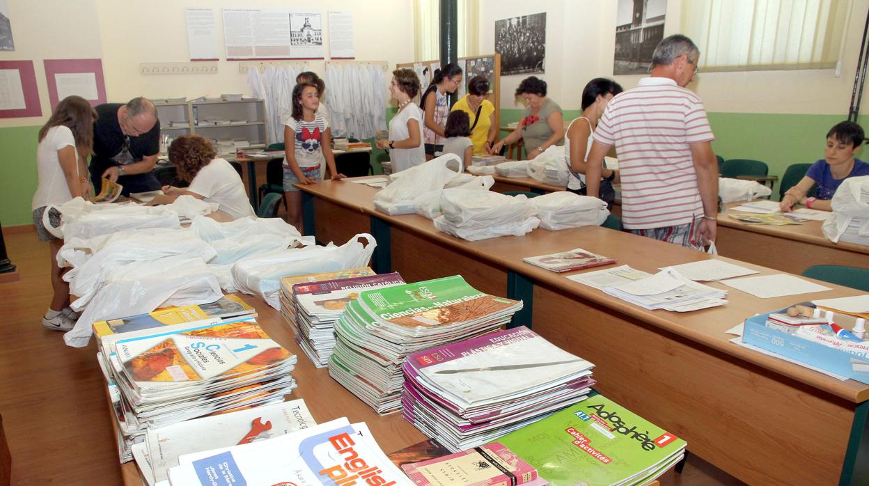 Sistema de préstamo de libros en un colegio de Palencia