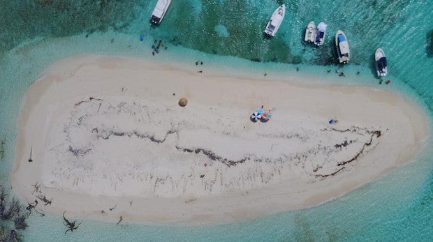 El islote de «Piratas del Caribe» que está a punto de desaparecer por el cambio climático