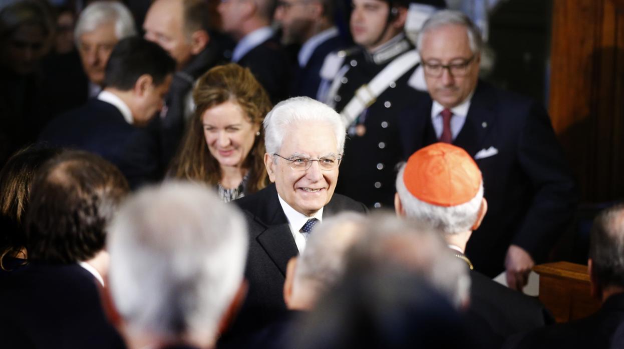 Mattarella, en la iauguración del año judicial en Italia