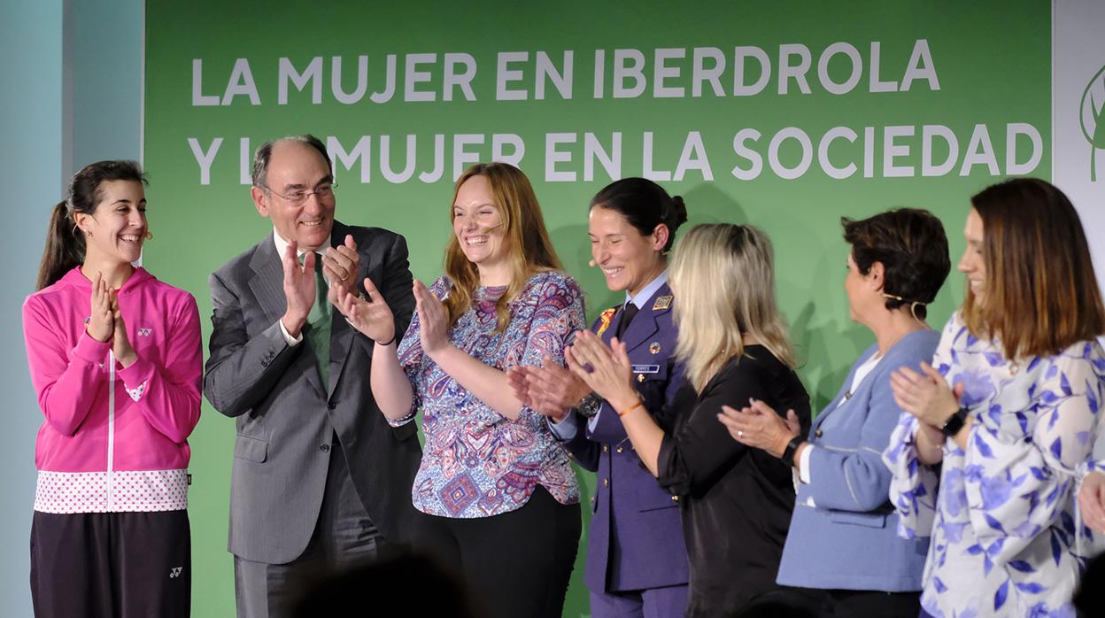 El acto «La mujer en Iberdrola y la mujer en la sociedad»