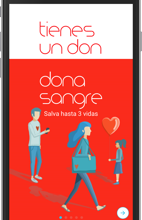 «Dona sangre», la App que dibuja un mapa personalizado para los donantes