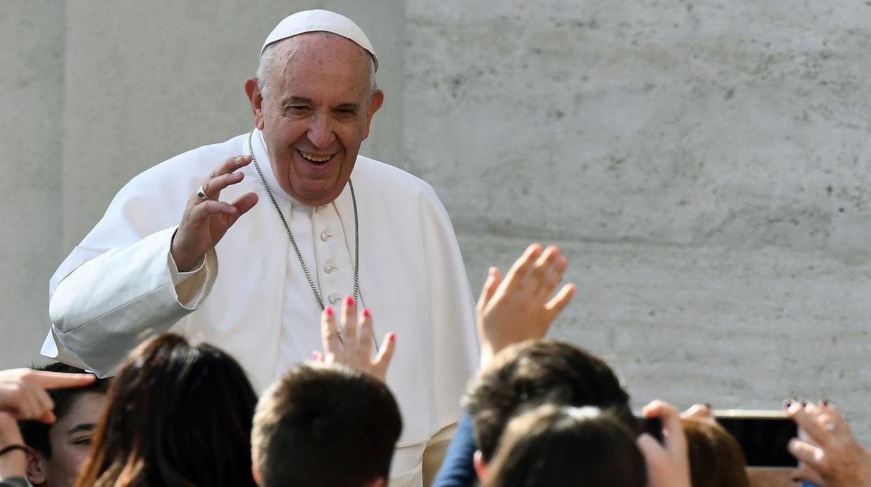 El Papa Francisco, esta mañana