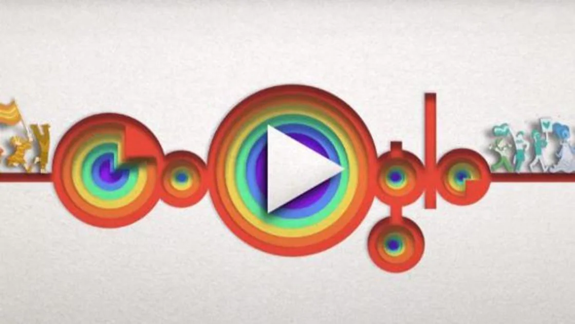 Google celebra con un doodle el 50 aniversario del Orgullo Gay