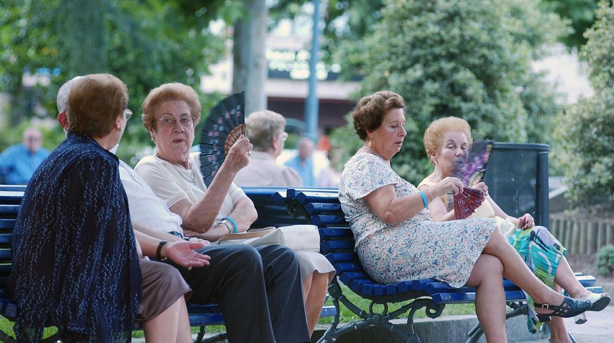 La población de más de 65 años es más vulnerable al calor