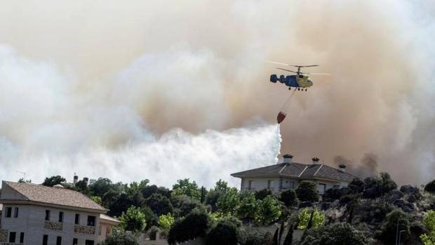 Incendio de Toledo, en directo: 22 personas han sido desalojadas