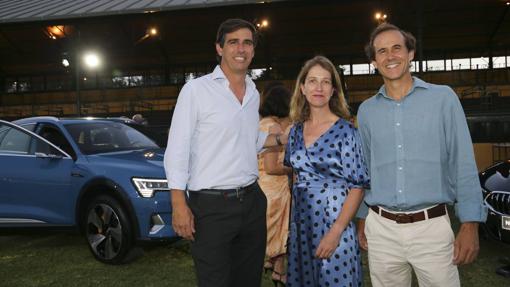 Jorge Molina, Cecilia Gea y Alejandro Quijano