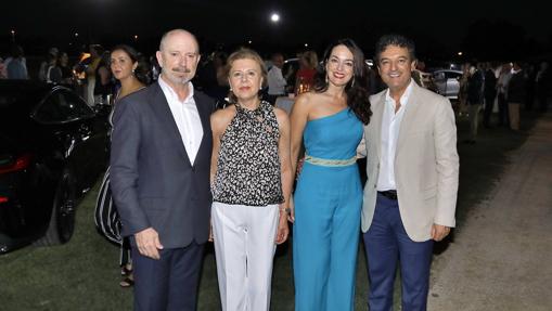 Rafael Nogueras, Blanca Rodríguez, Isabel Bailén y José de la Cruz