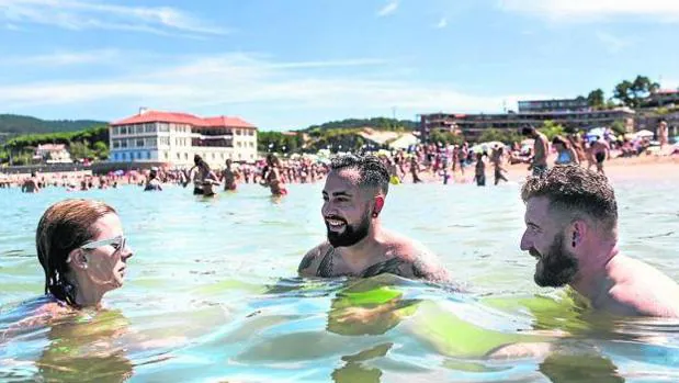 El Cantábrico alcanza ya la temperatura del Mediterráneo