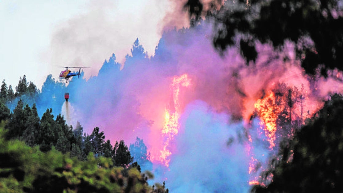 Incendio Gran Canaria