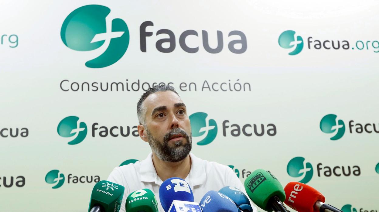 El portavoz de Facua, Rubén Sánchez