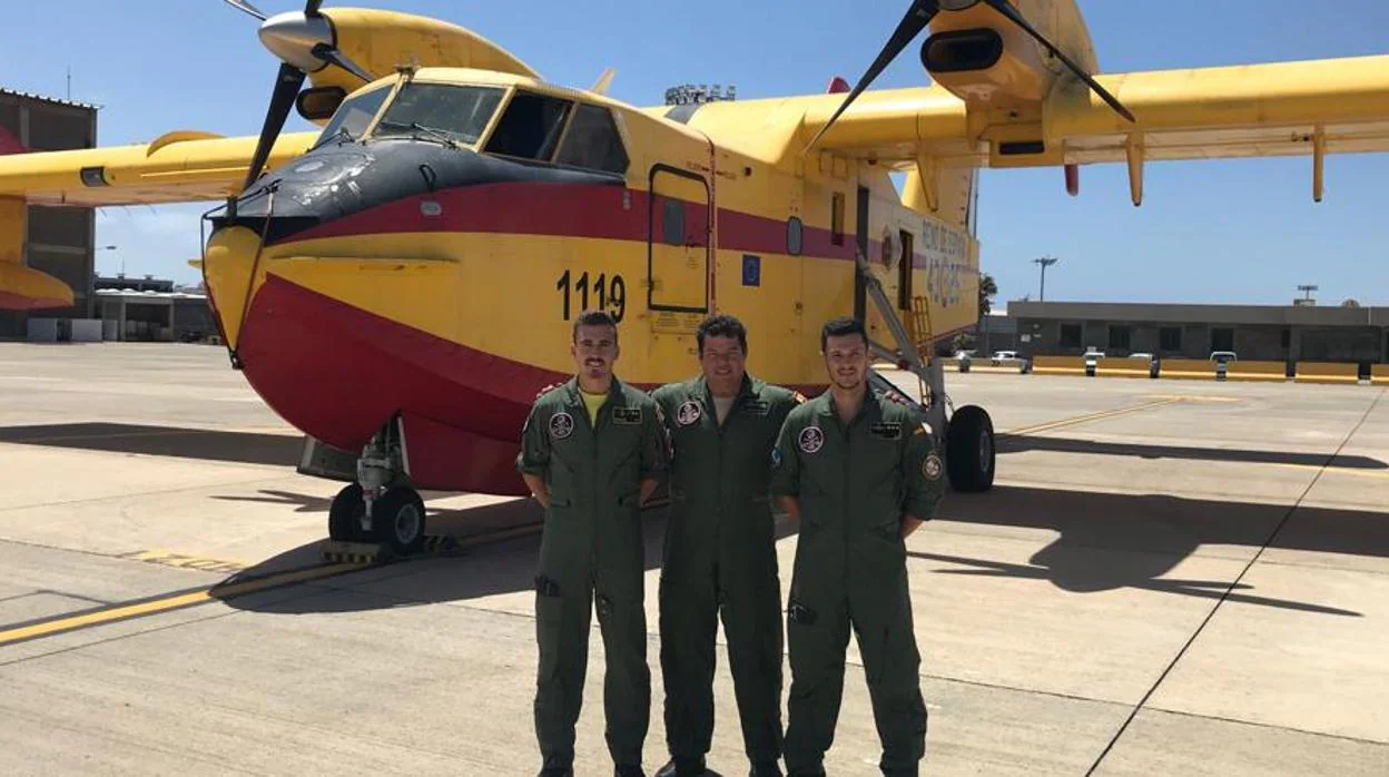 Los pilotos del Ejército del Aire destinados a Gran Canaria