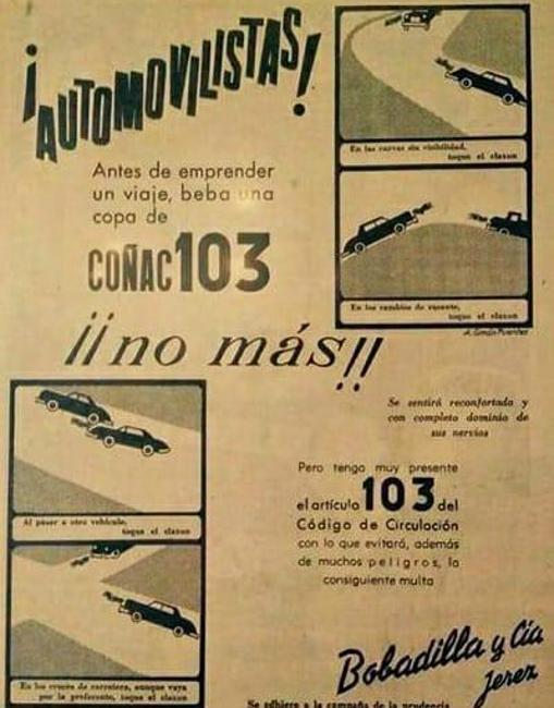 «Antes de viajar, una copa de coñac»: así era la publicidad de bebidas alcohólicas y tabaco en el pasado