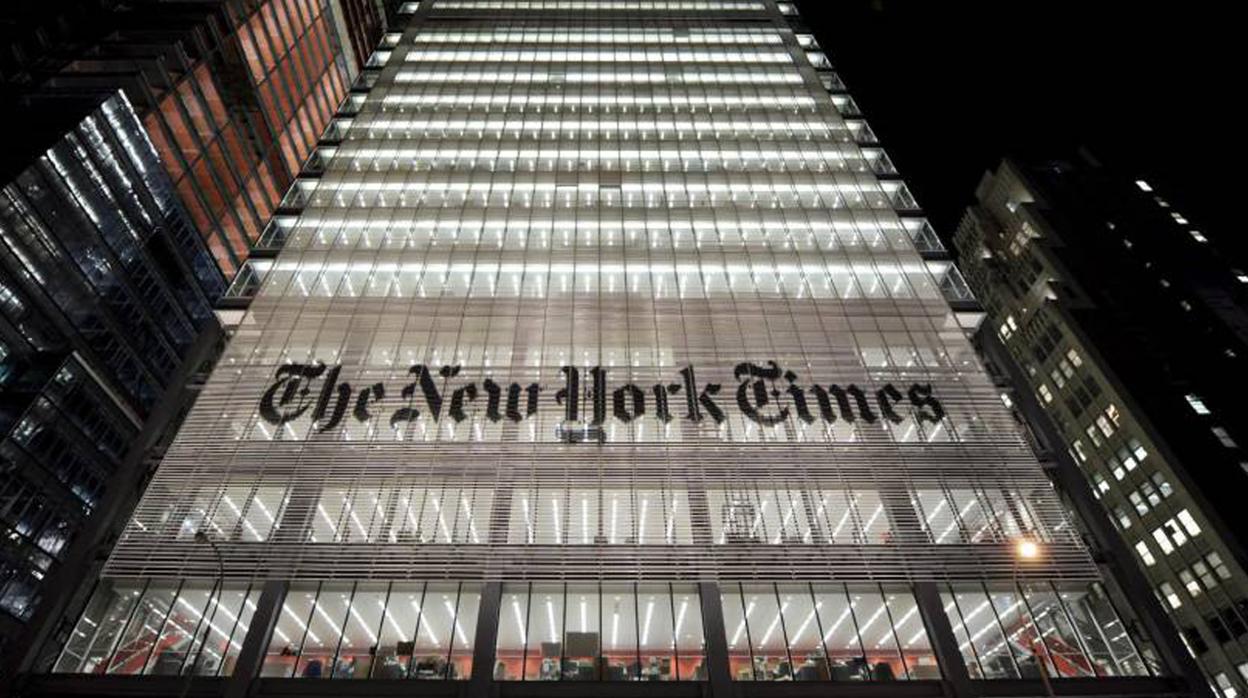 La sede principal del diario «The New York Times»