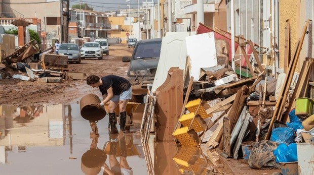 Las lluvias torrenciales de la gota fría no tienen precedentes en la Vega Baja del Segura