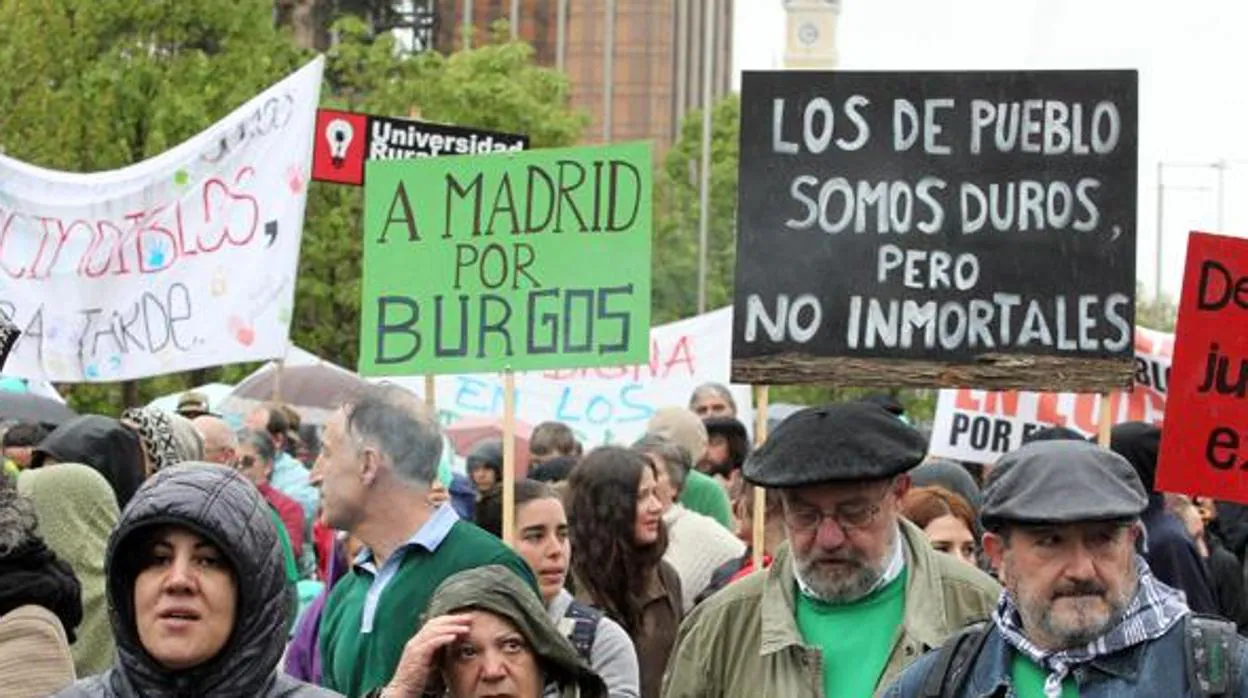 La última manifestación en Madrid, la pasada primavera, fue un gran éxito de asistencia