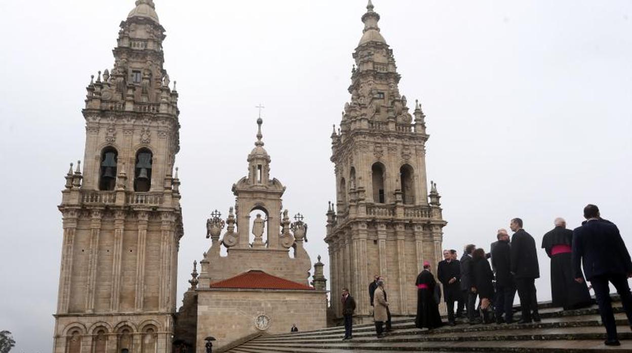 La catedral de Santiago de Compostela