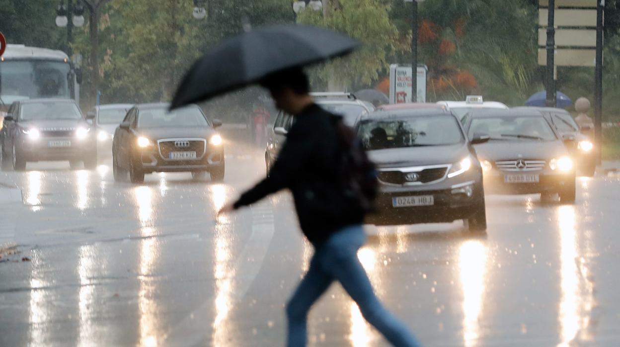 El temporal deja 132,6 l/m2 en Pego (Alicante)