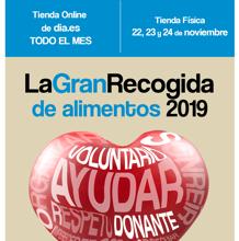 Comienza hoy la gran recogida de alimentos para los bancos solidarios: DIA abre una tienda digital