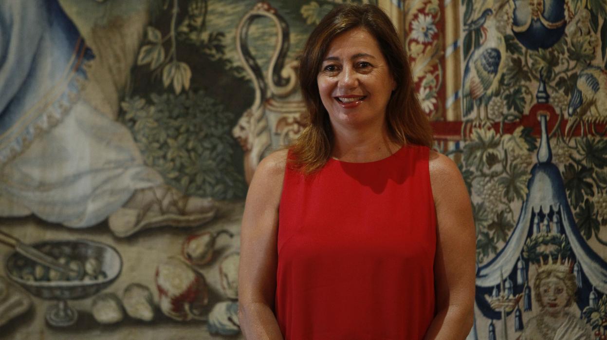 La presidenta del Gobierno balear, Francina Armengol, en una imagen de archivo