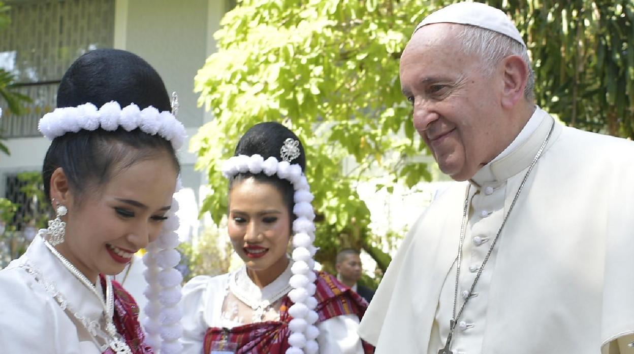 El Papa Francisco en Bangkok