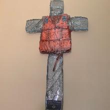 Chaleco salvavidas «crucificado»