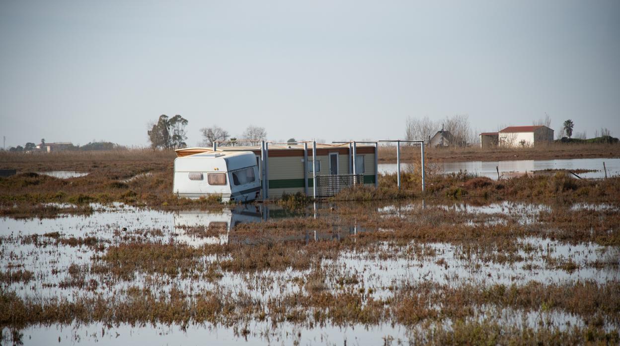 La combinación de cambio climático, falta de aportes de sedimentos y crecida del nivel del mar convierte en inundable gran parte del delta. Glora lo demostró