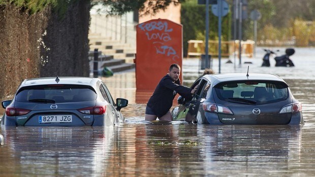 La cuenca mediterránea, el epicentro de las inundaciones en España