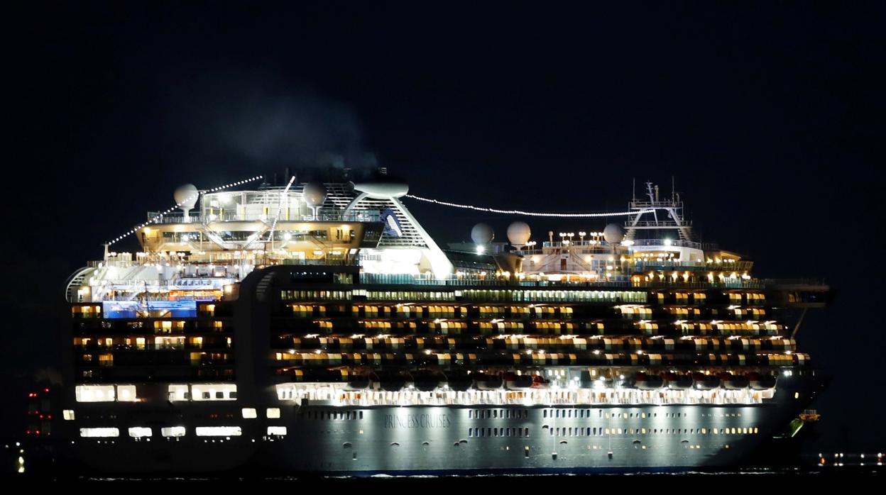 El crucero «Diamond Princess»