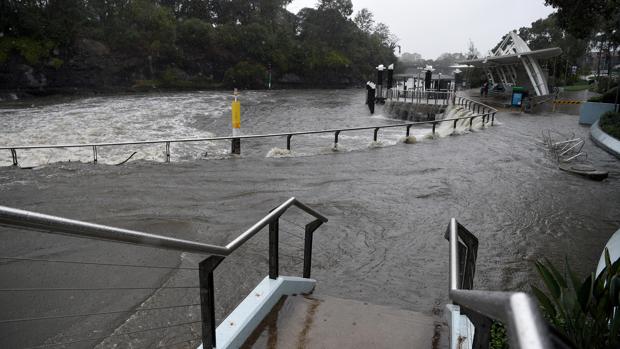 Australia recibe con alegría las lluvias torrenciales