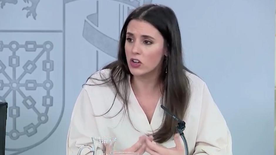 Irene Montero critica a la oposición por querer investigar los abusos a menores en Baleares