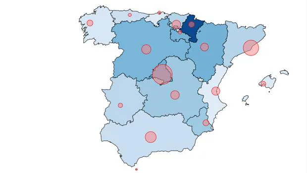 Navarra y Aragón: qué otras regiones pueden seguir los pasos de Asturias para un confinamiento domiciliario