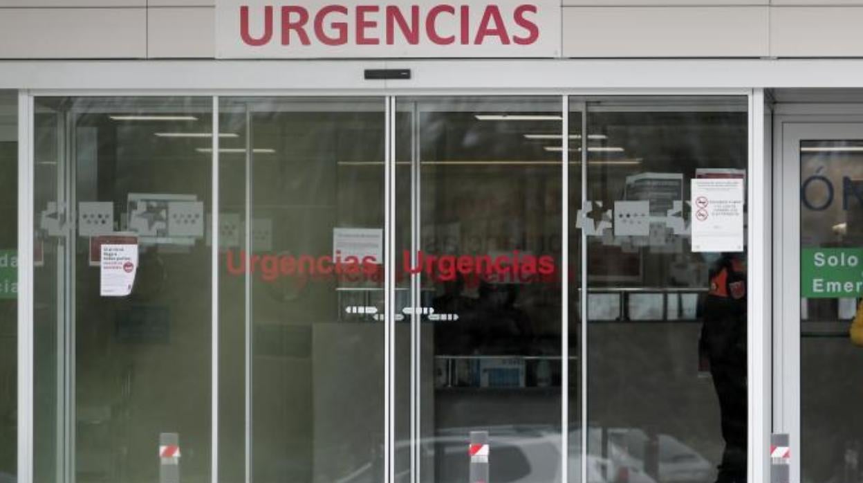 Entrada de Urgencias de un hospital