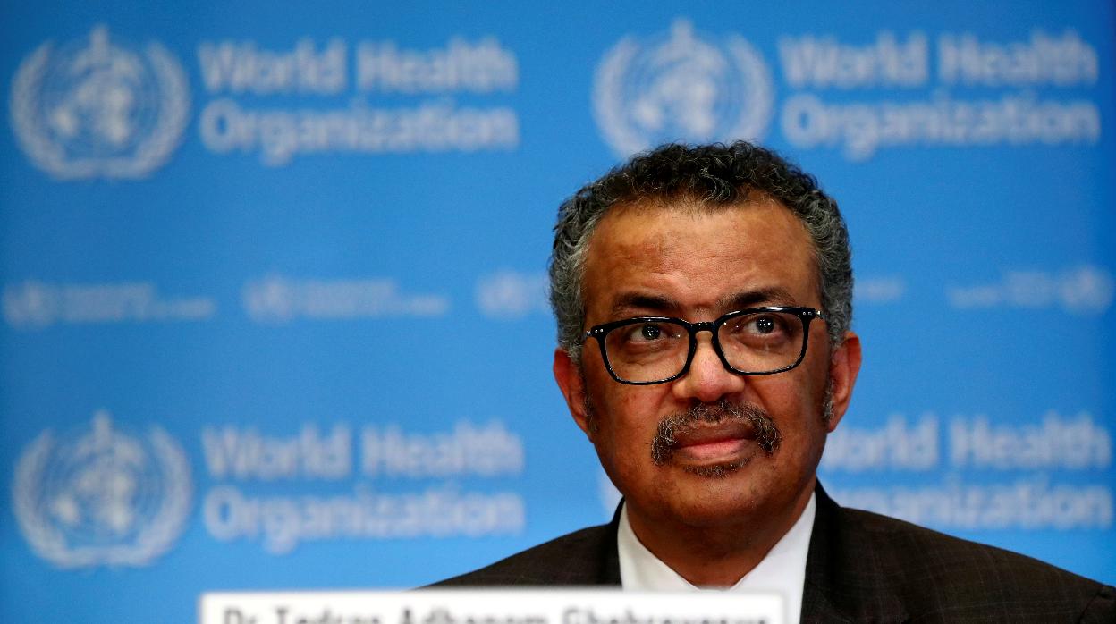 El director general de la OMS, Tedros Adhanom Ghebreyesus