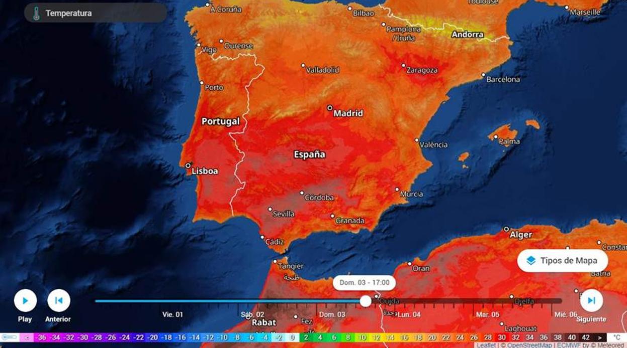 Este fin de semana llega a la península y Baleares el calor veraniego