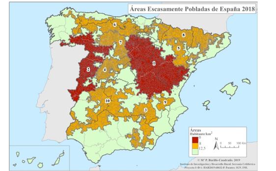 Las diez áreas en que se divide España para que la desescalada fuese planteada en términos de de igualdad