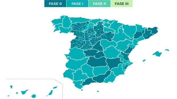 Qué pueden hacer los españoles que han pasado a la fase 1 de la desescalada